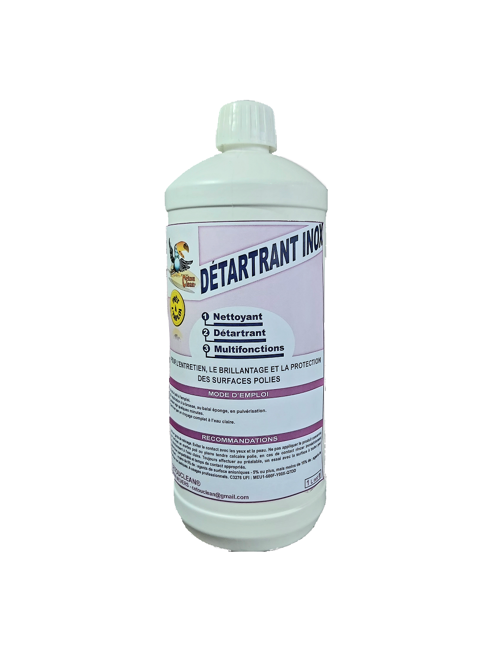 détartrant inox