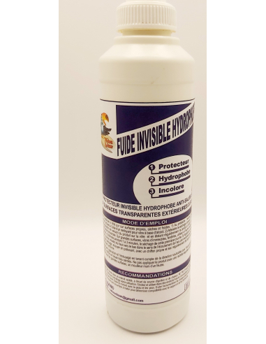 Fluide hydrophobe invisible le bidon de 1 litre